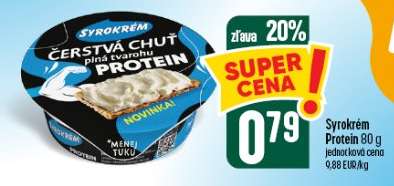 Syrokrém Protein 80 g