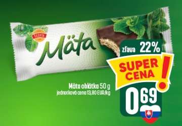 Máta oblátka 50 g