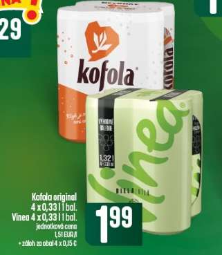Vinea 4 x 0,33 l