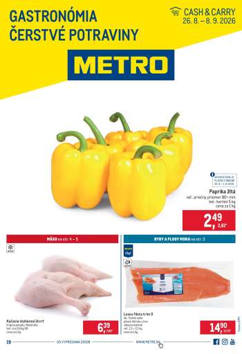 Leták Metro - 26.8.2026 - 8.9.2026.