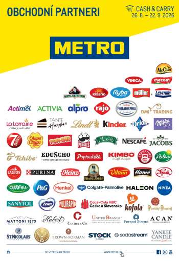 Leták Metro - 26.8.2026 - 22.9.2026.