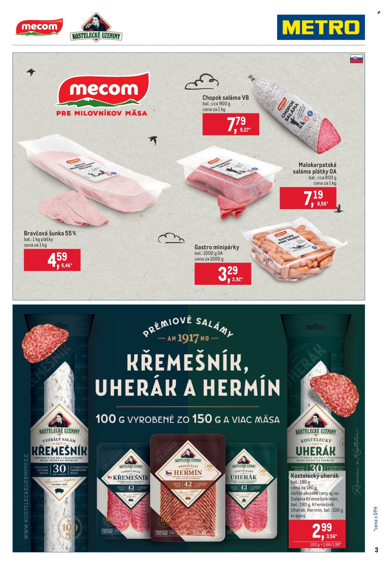 Leták Metro - 26.8.2026 - 22.9.2026. Strana 3