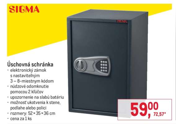 Úschovná schránka