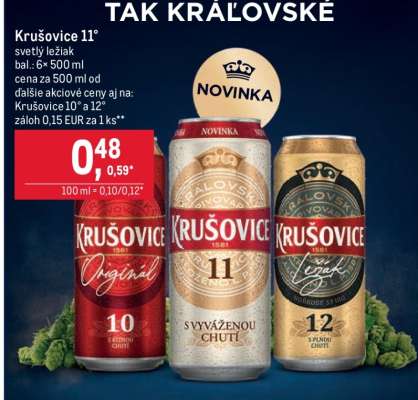 Krušovice 11°