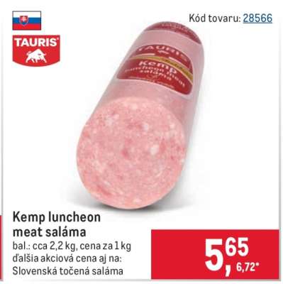 Kemp luncheon meat saláma