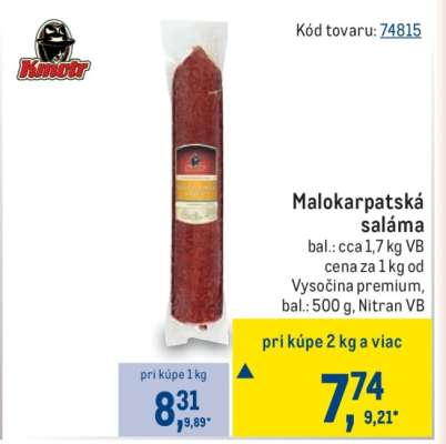 Malokarpatská saláma