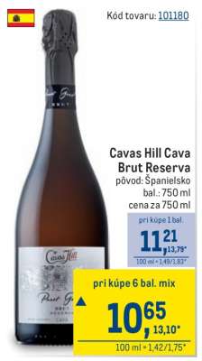 Cavas Hill Cava Brut Reserva