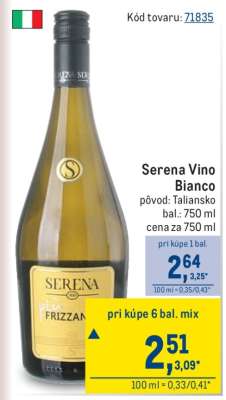 Serena Vino Bianco