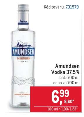 Amundsen Vodka 37,5 %