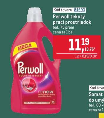 Perwoll Tekutý prací prostriedok
