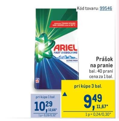 Prášok na pranie