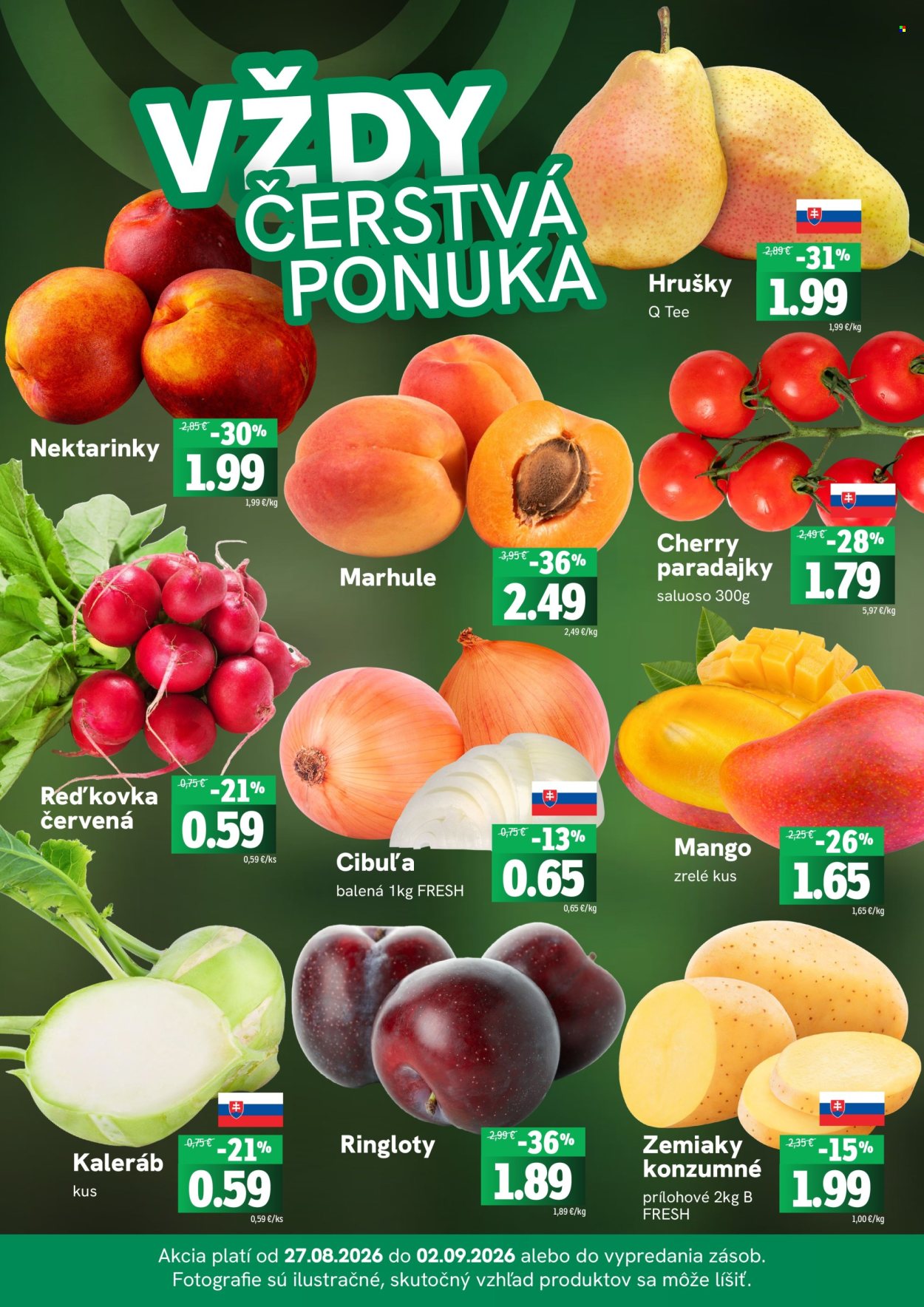 Leták FRESH - 27.8.2026 - 2.9.2026. Strana 3