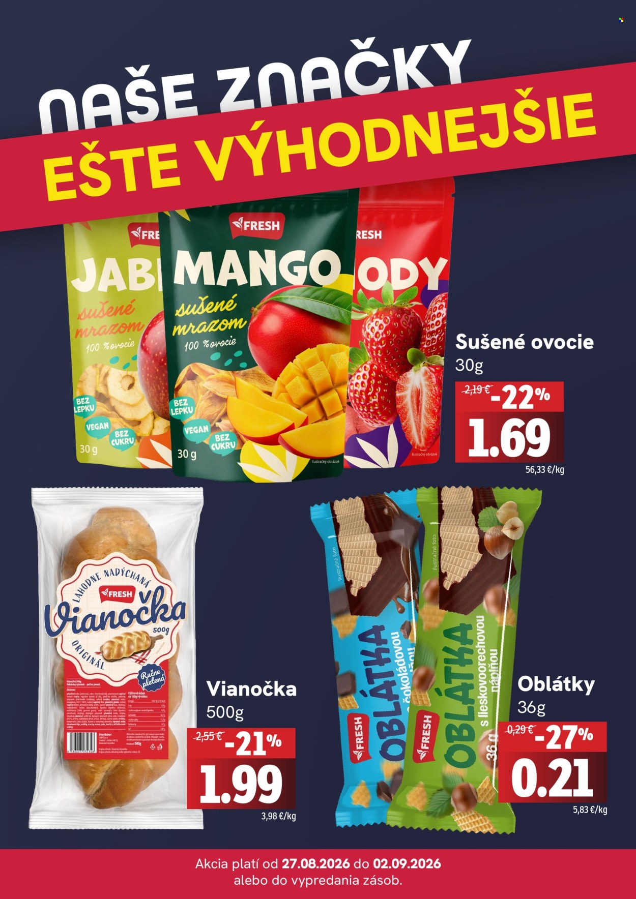 Leták FRESH - 27.8.2026 - 2.9.2026. Strana 4