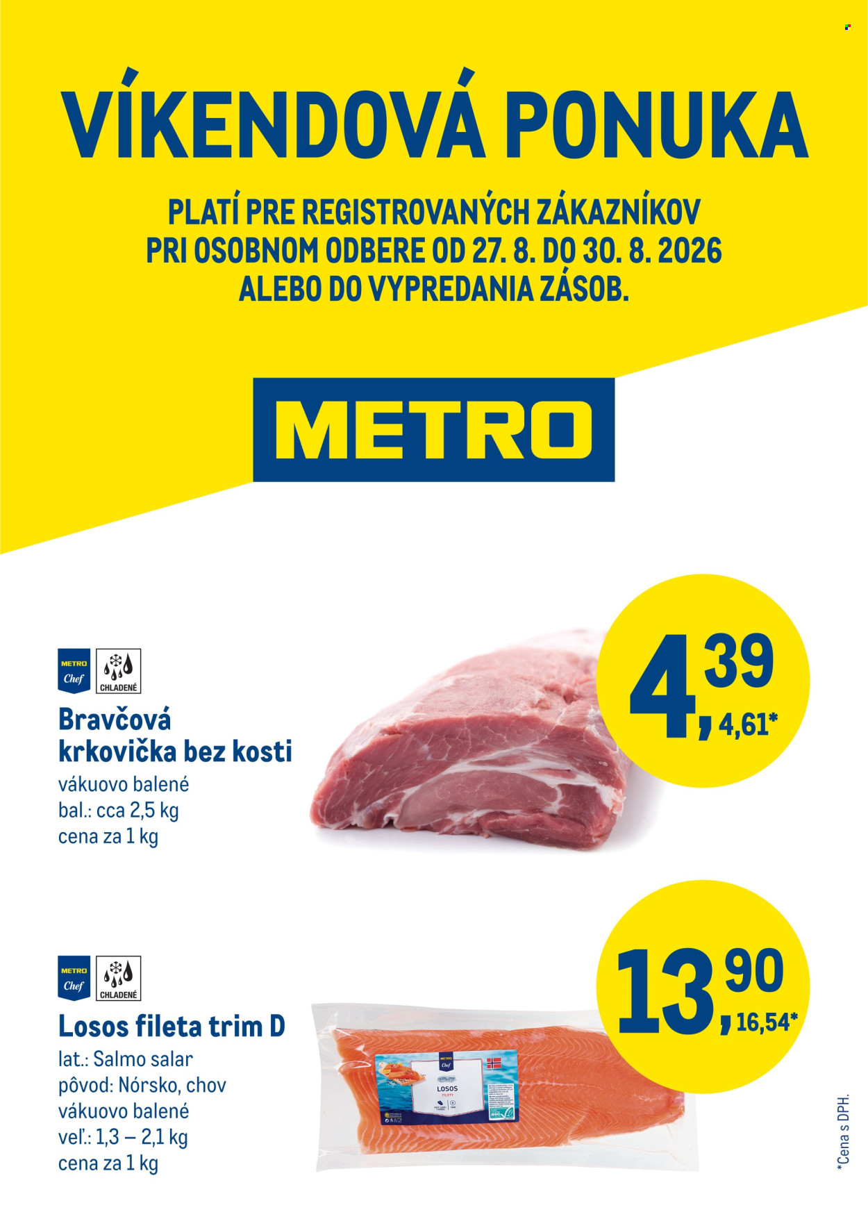Leták Metro - 27.8.2026 - 30.8.2026. Strana 1