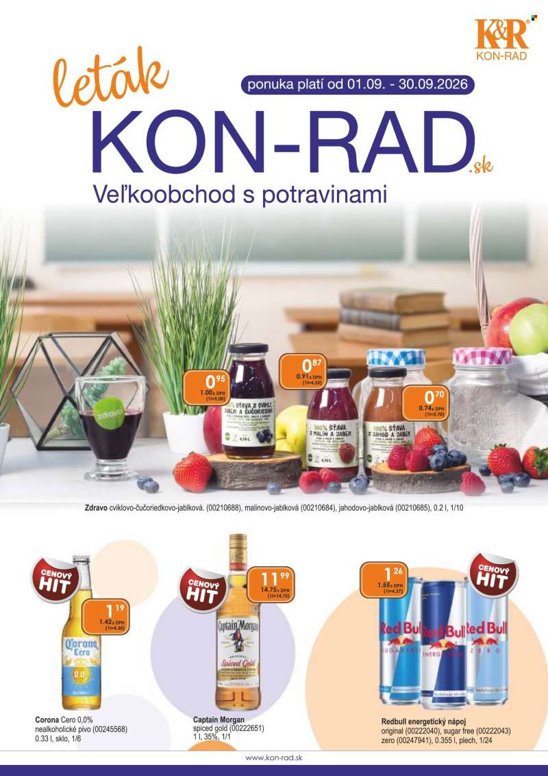 Leták KON-RAD - 1.9.2026 - 30.9.2026.