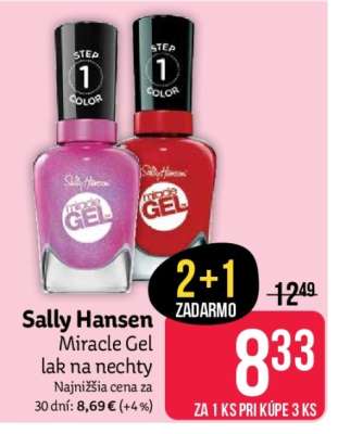 Sally Hansen Miracle Gel, lak na nechty