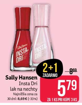 Sally Hansen Insta-Dri lak na nechty