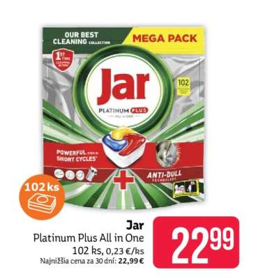 Jar Platinum Plus All in One