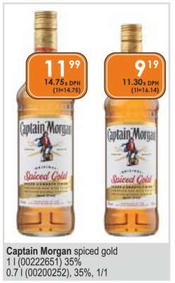 CAPTAIN MORGAN Spiced gold