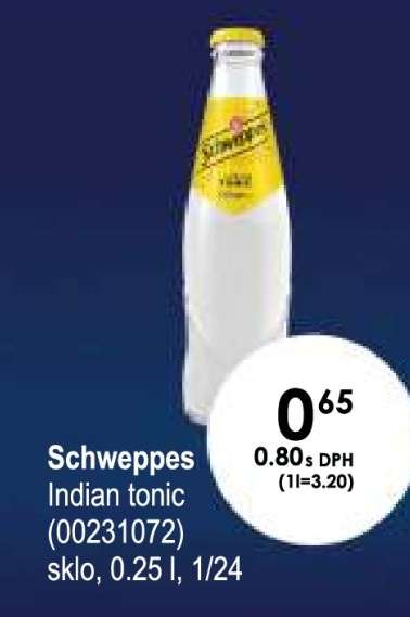 Schweppes Indian tonic (00231072)