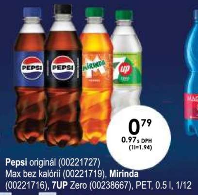Pepsi originál (00221727)