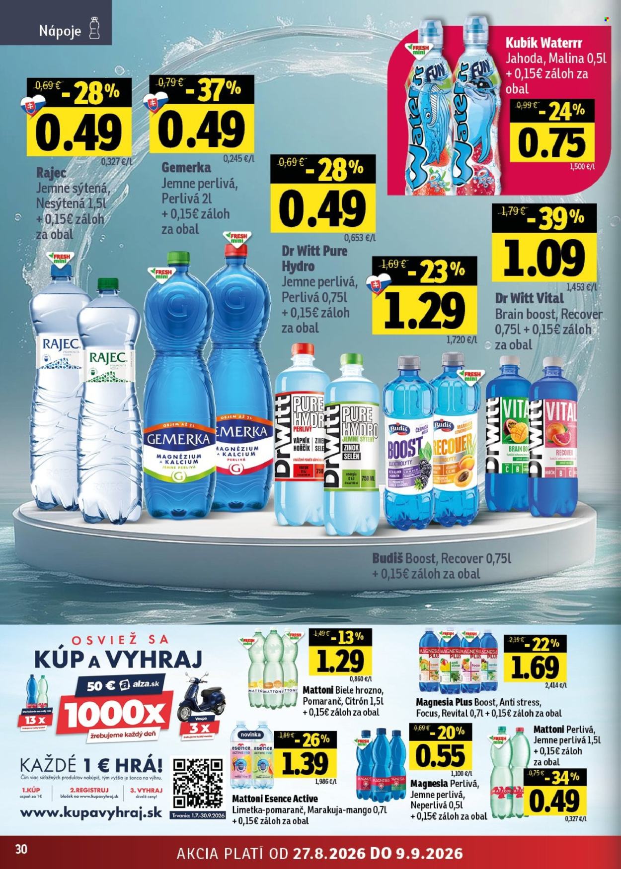 Leták FRESH - 27.8.2026 - 9.9.2026. Strana 30
