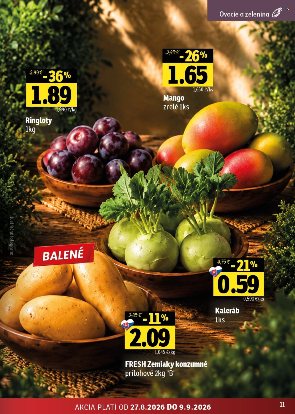 Leták FRESH - 27.8.2026 - 9.9.2026. Strana 11