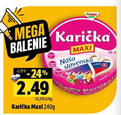 Karička Maxi 240g
