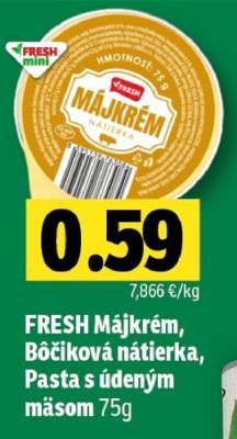 FRESH Májkrém
