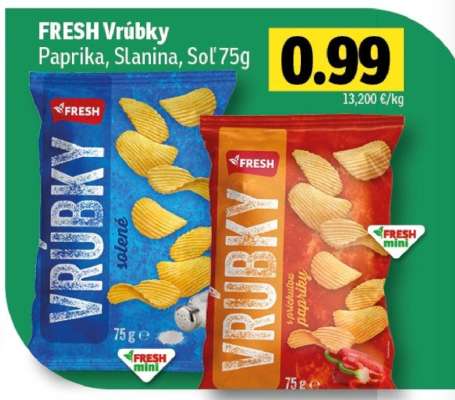 FRESH Vŕúbky