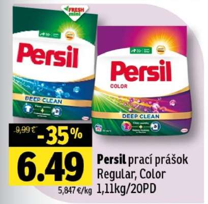 Persil prací prášok Regular, Color