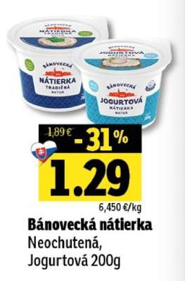 Bánovecká nátierka