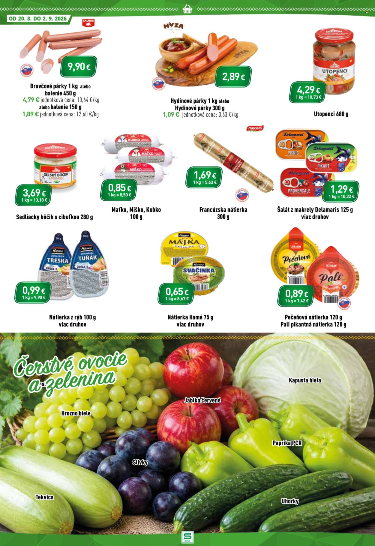 Leták Sintra - 20.8.2026 - 2.9.2026. Strana 4