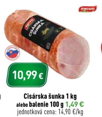 Cisárska šunka 1 kg