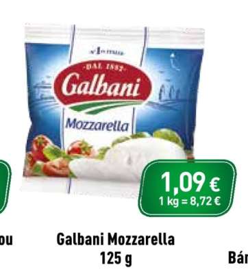 Galbani mozzarella 125 g