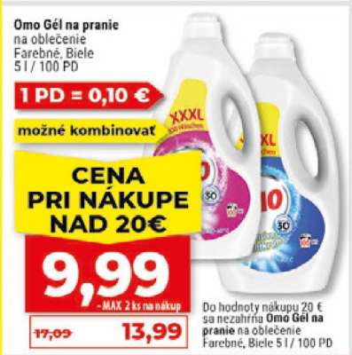 OMO Gél na pranie
