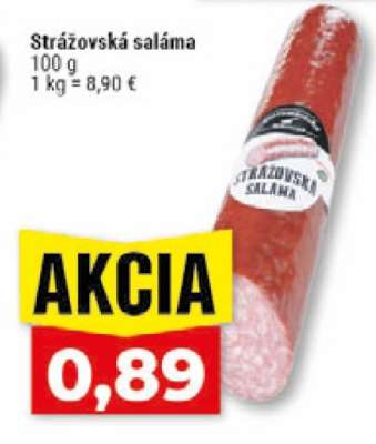 Strážovská saláma