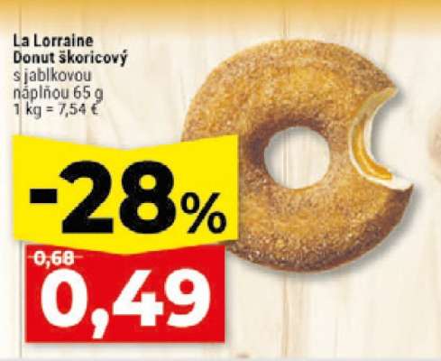 La Lorraine Donut škoricový