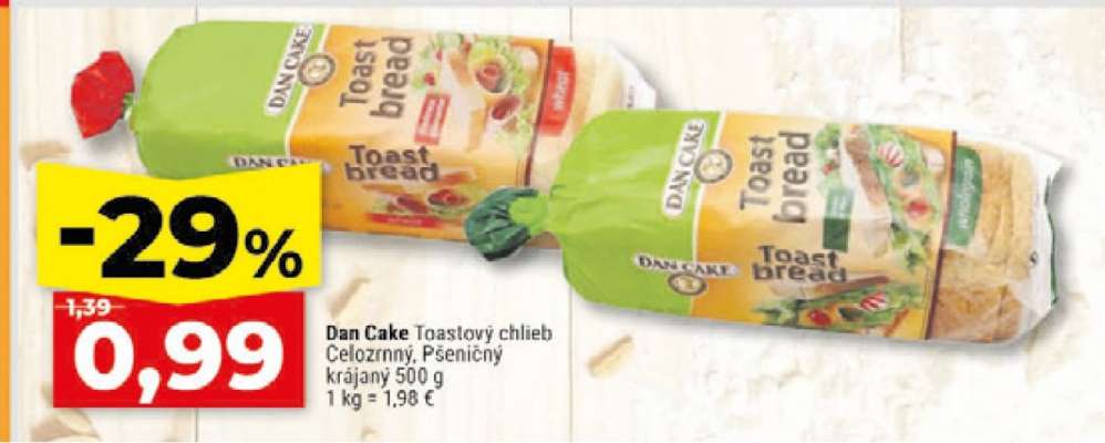 Dan Cake Toastový chléb
