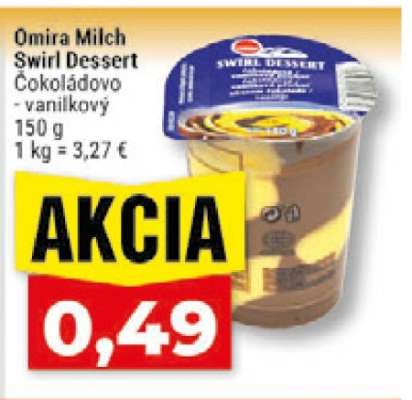 Omira Milch Swirl Dessert