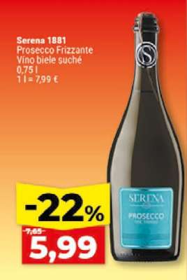 SERENA 1881 PROSECCO FRIZZANTE