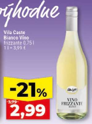 Vila Caste Bianco víno frizzante 0,75 l