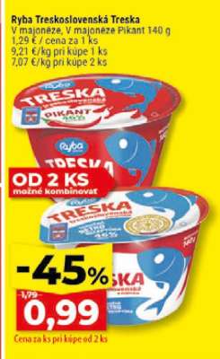 Ryba Treskoslovenská Treska