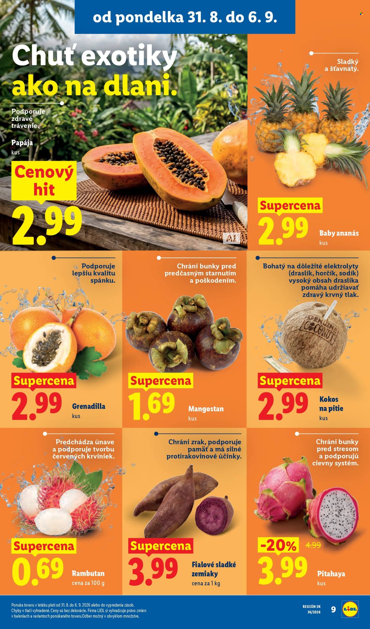 Leták Lidl - 31.8.2026 - 6.9.2026. Strana 10