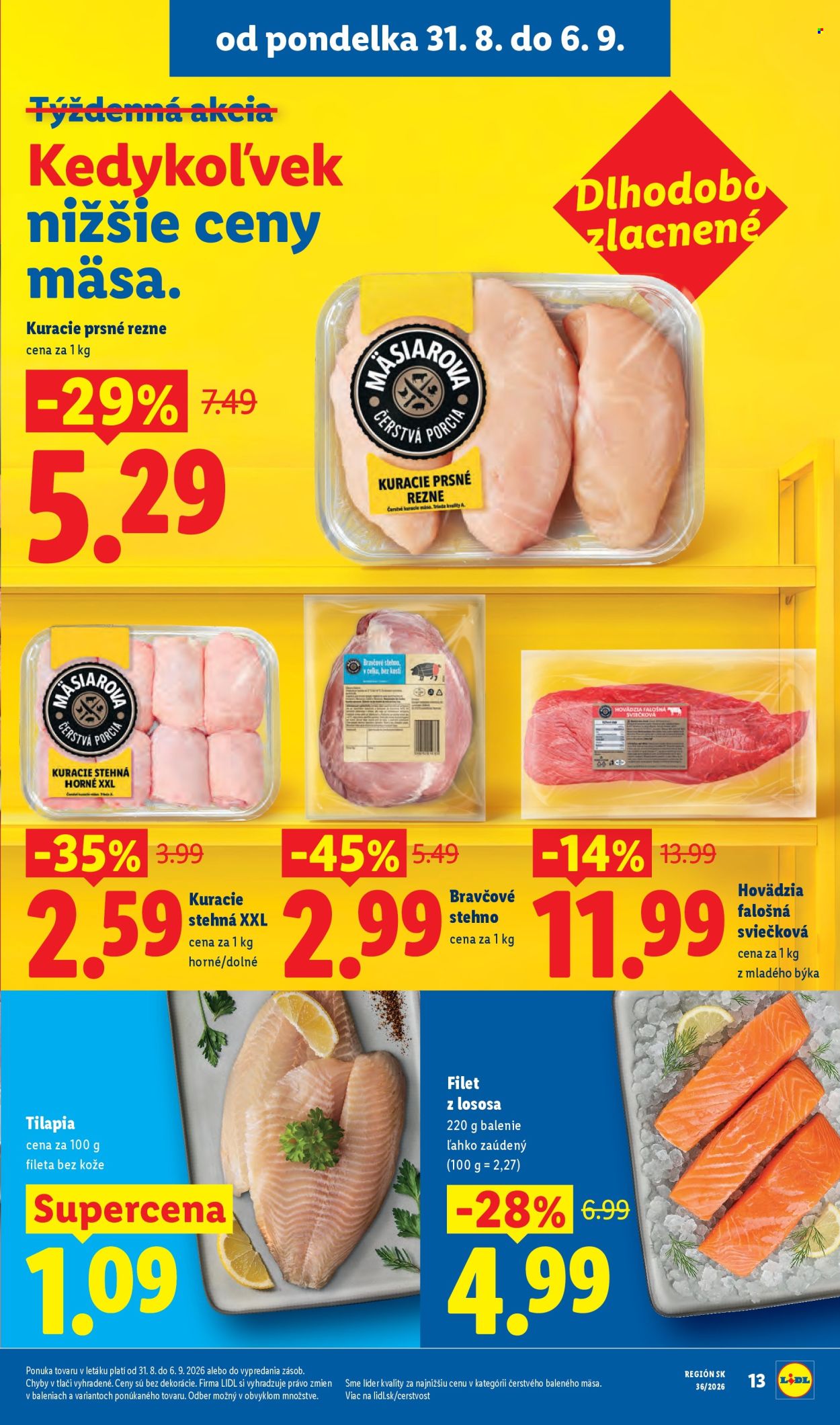 Leták Lidl - 31.8.2026 - 6.9.2026. Strana 13