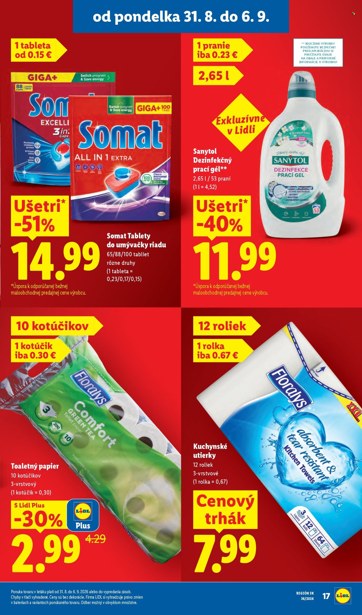 Leták Lidl - 31.8.2026 - 6.9.2026. Strana 25