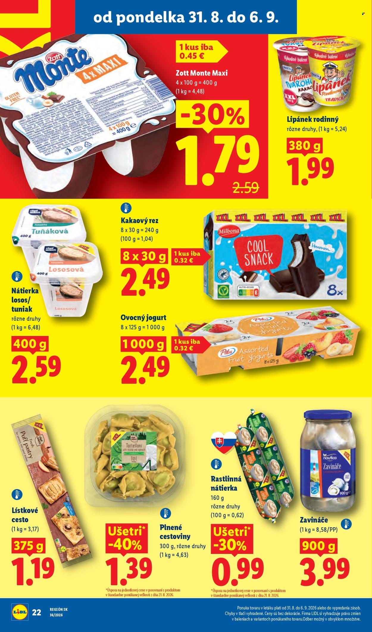 Leták Lidl - 31.8.2026 - 6.9.2026. Strana 30