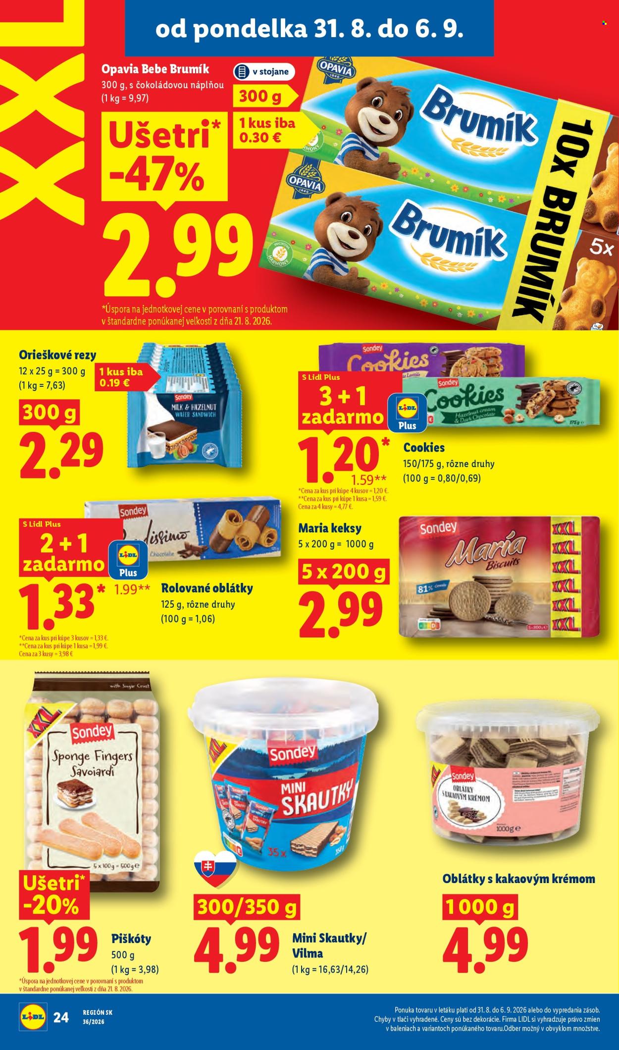 Leták Lidl - 31.8.2026 - 6.9.2026. Strana 32