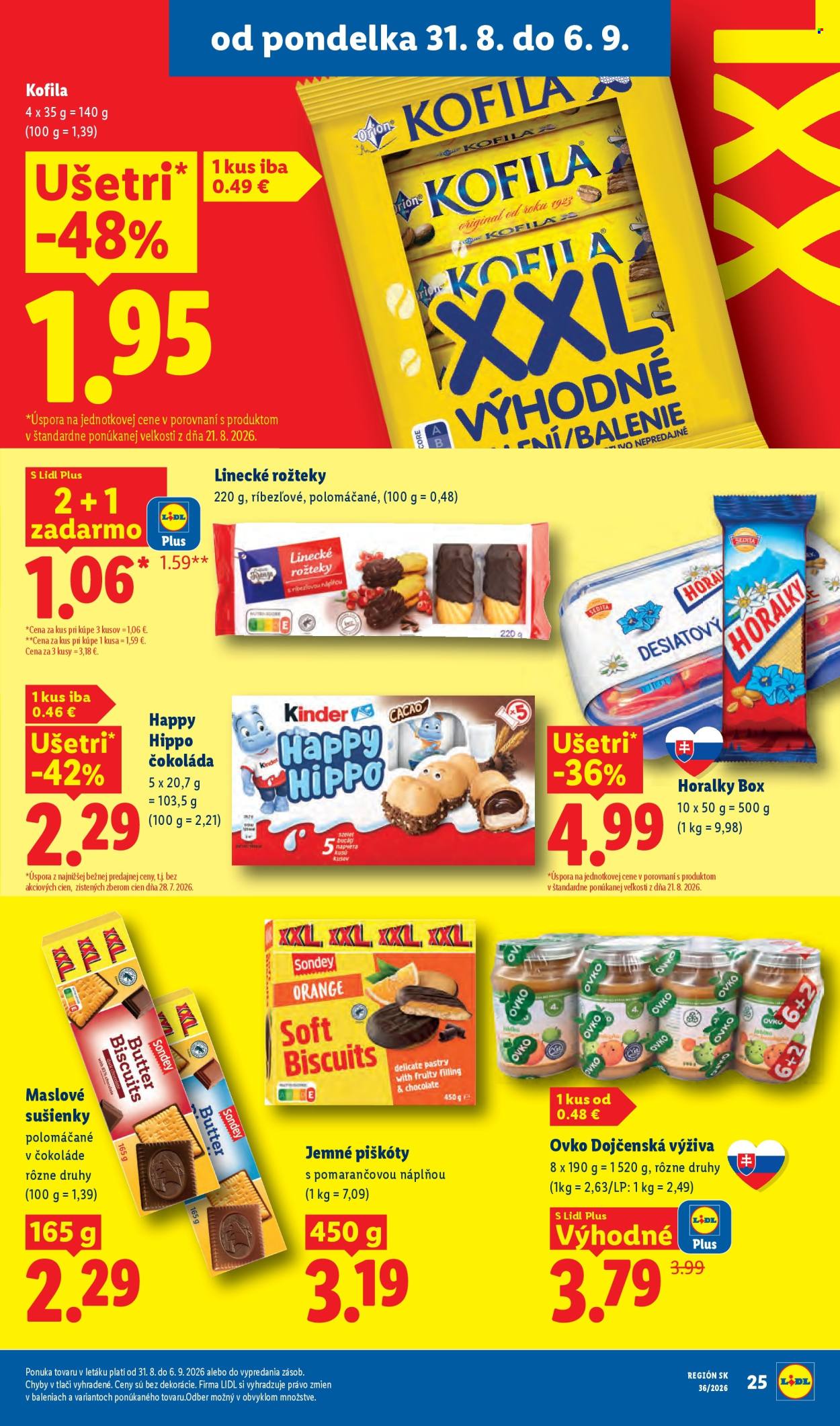 Leták Lidl - 31.8.2026 - 6.9.2026. Strana 33