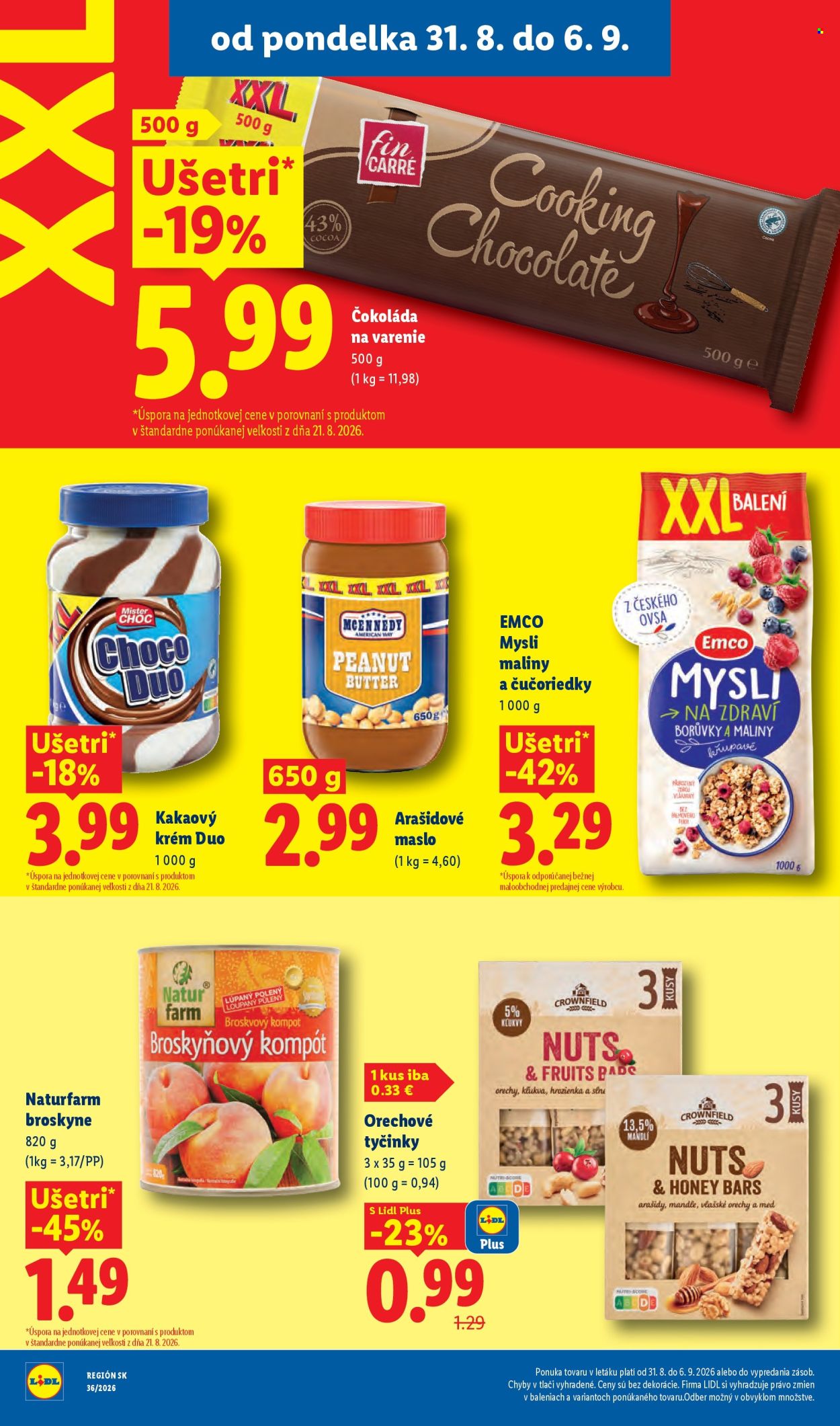 Leták Lidl - 31.8.2026 - 6.9.2026. Strana 36